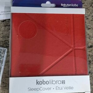 Red SleepCover for Kobo Libra 2